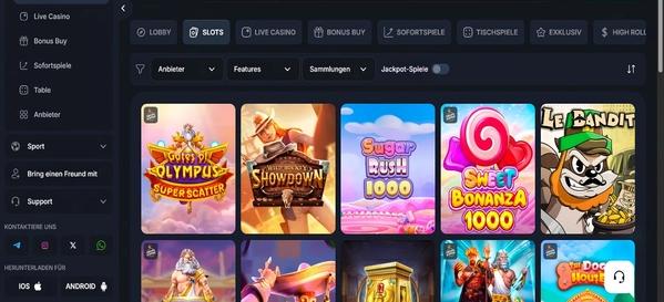 Beef Casino Slots Desktop